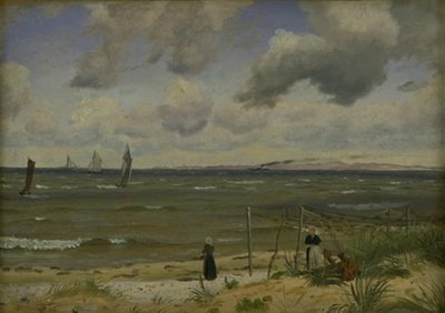Hornbæk Strand im Norden von Seeland von Vilhelm Kyhn