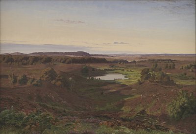 Landschaft im Norden von Seeland. Nachmittag von Vilhelm Kyhn