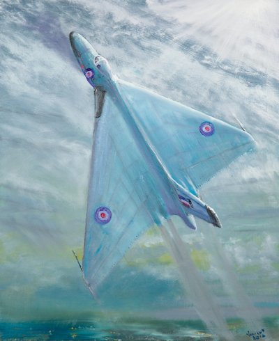 Avro Vulcan B1 Nachtflug, 2016 von Vincent Alexander Booth