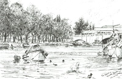 Kingston Bridge London, 2004 von Vincent Alexander Booth