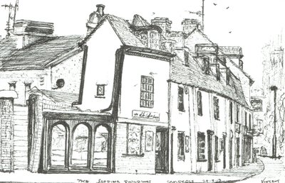 Schiefe Gebäude Cambridge, 2003 von Vincent Alexander Booth