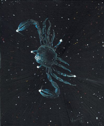 Sternzeichen Krebs, 2016 von Vincent Alexander Booth