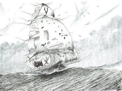 Sturmerschaffer Argentinisches Meer, 2019 von Vincent Alexander Booth