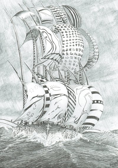 Sturmerschaffer Mawson-See, 2018 von Vincent Alexander Booth