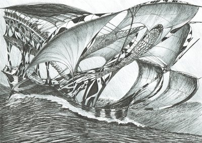 Sturmerschaffer Tasmansee, 2017 von Vincent Alexander Booth