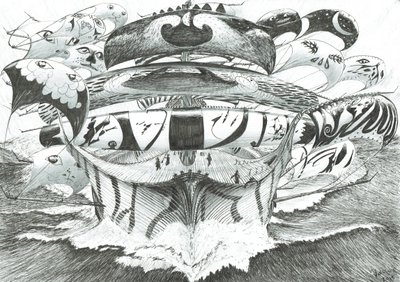 Sturmerschaffer Sulu-See, 2018 von Vincent Alexander Booth