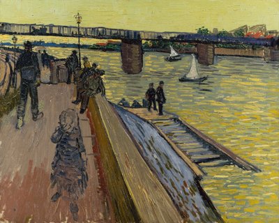 Die Brücke von Trinquetaille in Arles von Vincent van Gogh