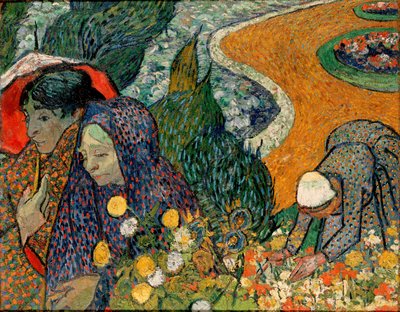 Erinnerung an den Garten in Etten (Damen von Arles) von Vincent van Gogh