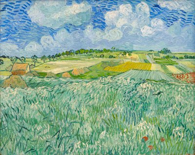 Ebene bei Auvers von Vincent van Gogh