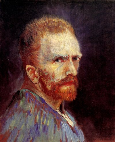 Selbstporträt, ca. 1887 von Vincent van Gogh