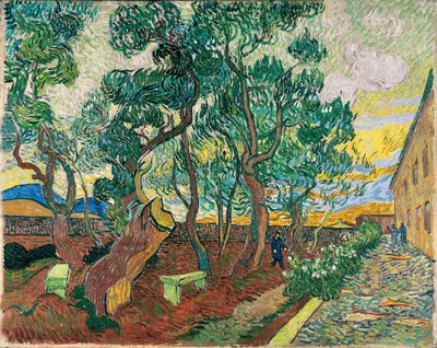 Der Garten des Hospitals Saint-Paul von Vincent van Gogh