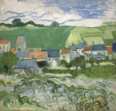 Ansicht von Auvers von Vincent van Gogh