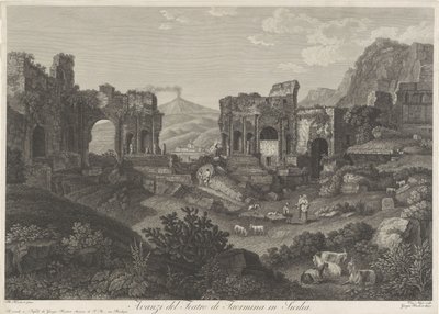 Theater von Taormina von Vincenzo Alloja
