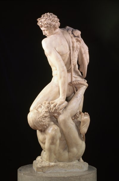 Ehre besiegt Betrug, 1561 (Marmor) von Vincenzo Danti