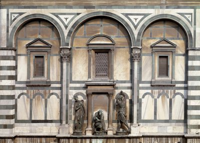 Johannes der Täufer, sein Henker und Salome (Detail) - Skulptur 1571 von Vincenzo Danti