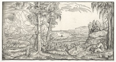 St. Johannes auf der Insel Patmos von Virgil Solis