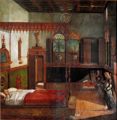 Zyklus des Lebens der Heiligen Ursula: Der Traum der Heiligen Ursula von Vittore Carpaccio