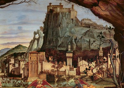 Sacre conversazione (Detail) von Vittore Carpaccio