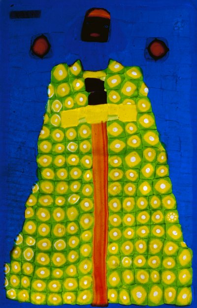 Barbaro, von Vittorio Zecchin, Mosaikglasplatte, erstellt von Artisti Barovier für die Biennale von Venedig 1914, Italien, 20. Jahrhundert von Vittorio Zecchin