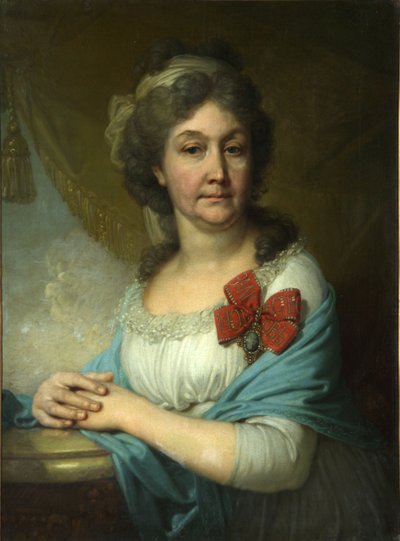 Porträt der Baronin Varvara Vasilyeva, 1800 von Vladimir Lukich Borovikovsky