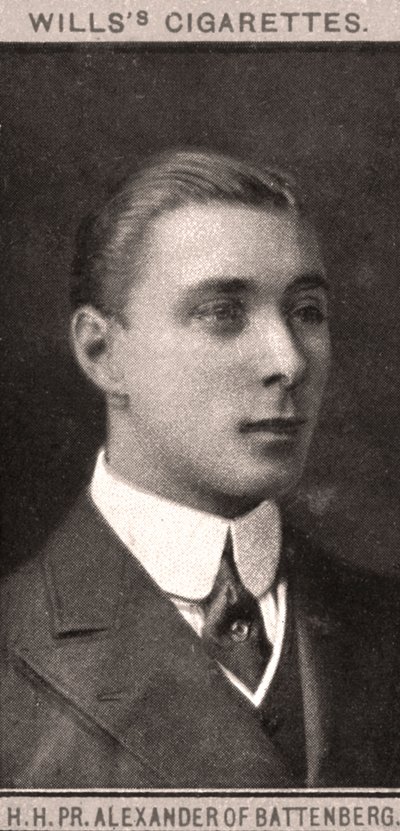 H.H, PR. Alexander von Battenberg von WD and HO Wills