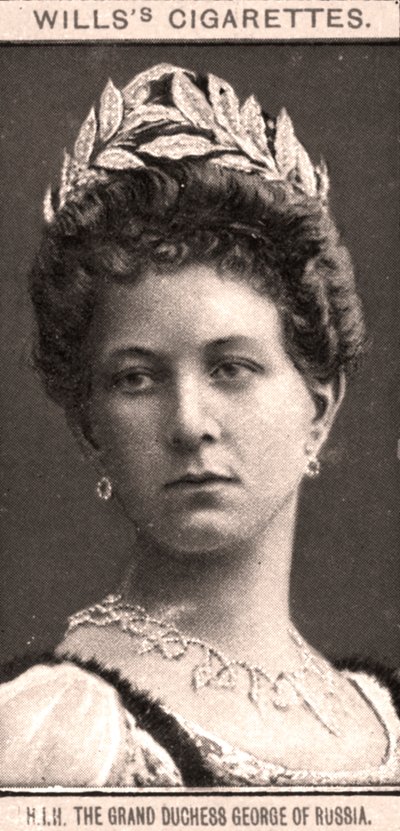 I.I.H. Die Großherzogin George von Russland, 1908 von WD and HO Wills