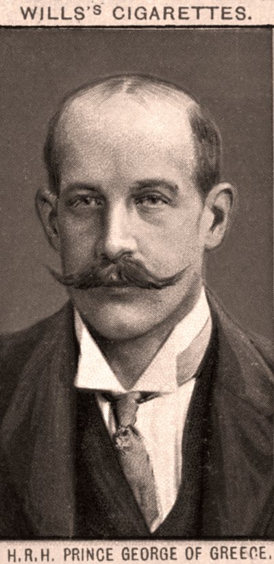 Prinz Georg von Griechenland, 1908 von WD and HO Wills