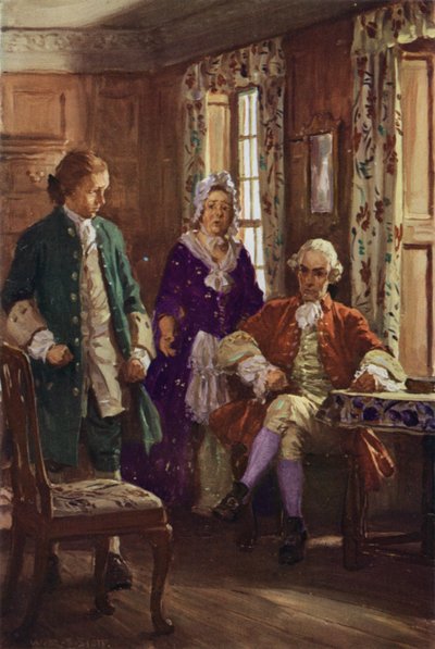 Blifil beschuldigt von Allworthy von W.R.S. (after) Stott