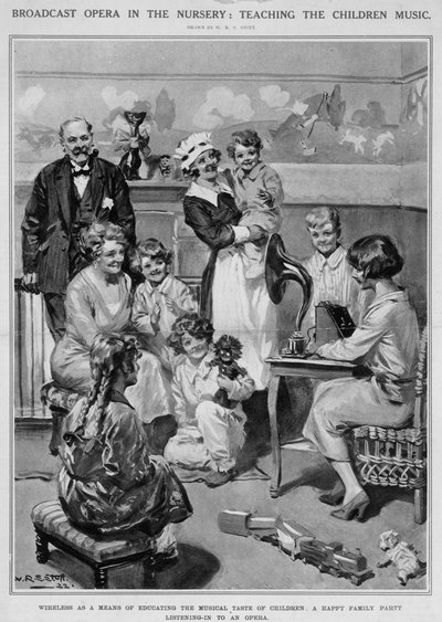 Rundfunkoper im Kinderzimmer: Den Kindern Musik beibringen von W.R.S. Stott