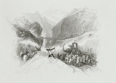 Hannibal überquert die Alpen von W.R. Smith