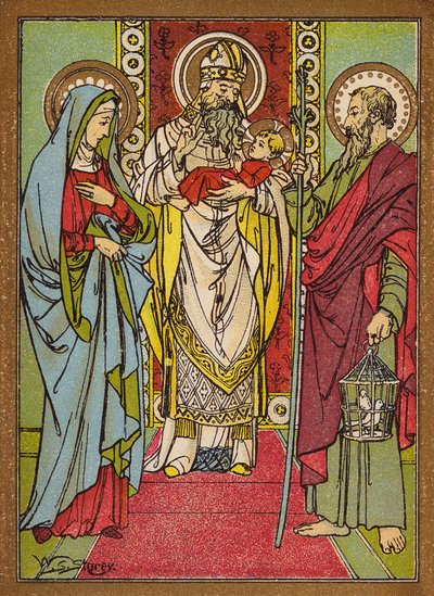 Die Reinigung der Heiligen Maria, der Jungfrau von W.S. Stacey