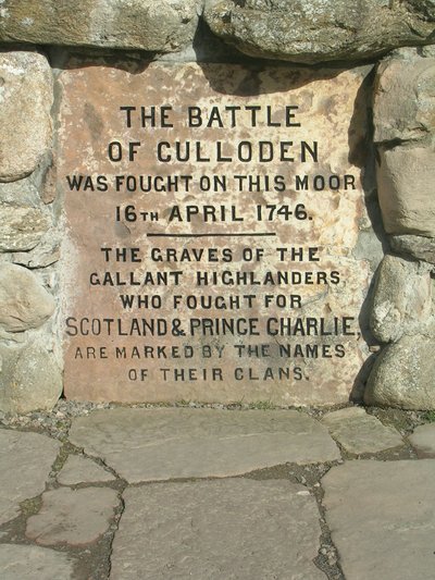 Schlachtfelddenkmal von Culloden Moor, frühes 21. Jahrhundert von John Ward Dunsmore