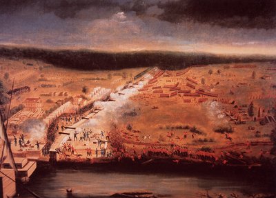 Die Schlacht von New Orleans von John Ward Dunsmore