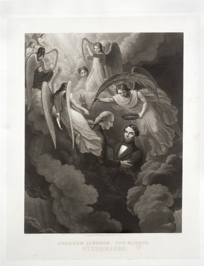 Abraham Lincoln, Der Märtyrer, Sieger, graviert von John Sartain (1808-97), ca. 1866 von W. H. Hermans