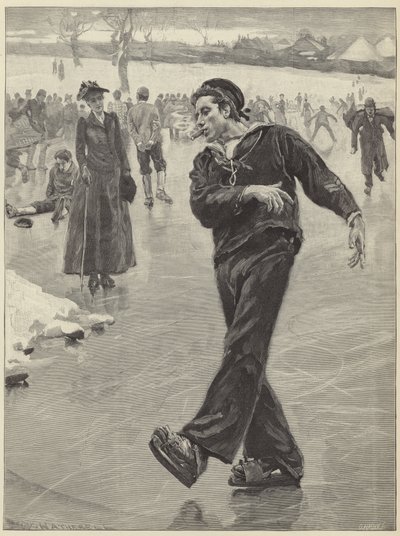Marine-Manöver von W. Hatherell