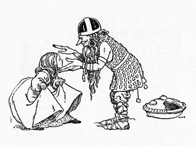 Ich werde dich selbst zur Frau nehmen, um 1930 von William Heath Robinson
