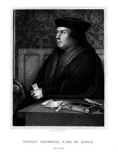 Thomas Cromwell, 1. Earl of Essex, englischer Staatsmann, 1823 von W. Holl