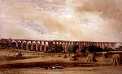 Welwyn Viadukt, ca. 1850 von W. Humber