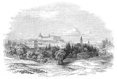 Gotha - nach der Zeichnung Seiner Königlichen Hoheit Prinz Albert (1845) von W. J. Linton