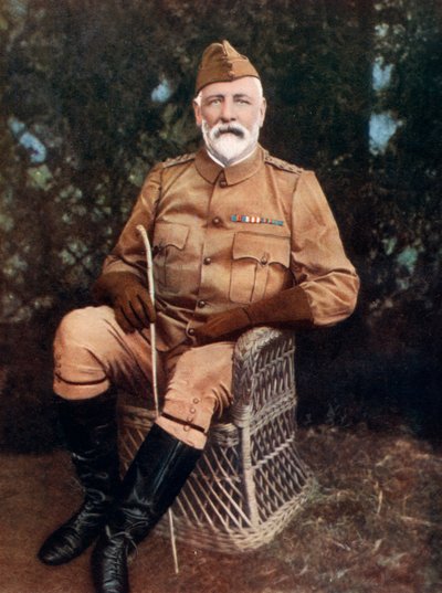 Brigadegeneral JG Dartnell, Kommandeur der Freiwilligenbrigade, Natal Field Force, 1902 von W Laws Cancy