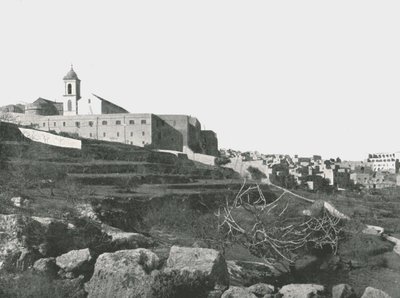 Die Geburtskirche, Bethlehem, Palästina, 1895 von W and S Ltd