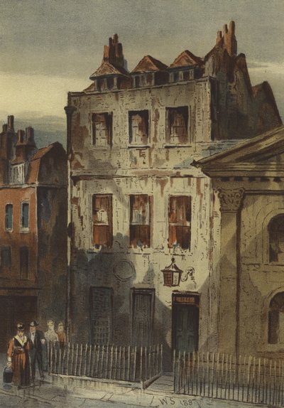 Haus von Sir Isaac Newton, St Martin