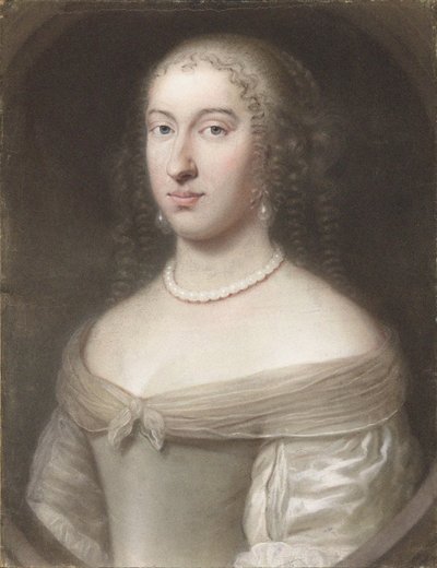 Porträt von Maria Theresia von Spanien 1638-1683, Königin von Frankreich und Navarra von Wallerant Vaillant