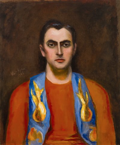 Goldener und blauer Bolero von Walt Kuhn