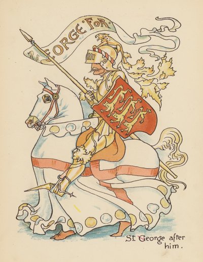 Illustration für Legends for Lionel von Walter Crane von Walter (after) Crane