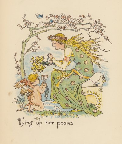 Illustration für Legends for Lionel von Walter Crane von Walter (after) Crane