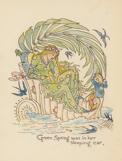 Illustration für Legends for Lionel von Walter Crane von Walter (after) Crane