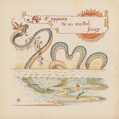 Illustration für Pothooks and Perseverance von Walter Crane von Walter (after) Crane