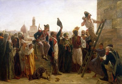 Die Franzosen in Kairo im Jahr 1800 von Walter Charles Horsley