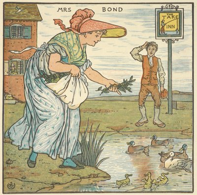 Farbige Illustration für 